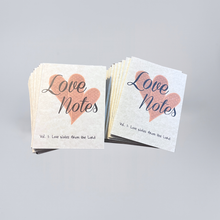 Bulk Order of Love Note Booklets (21 booklets, 19 notes each)