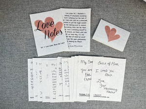 Stack of Love Notes Vol. 1: Love Notes from the Lord (Qty 19 notes)