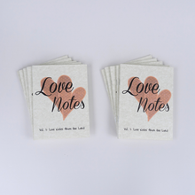 Half-Batch Bulk Order of Love Note Booklets (10 booklets, 19 notes each)