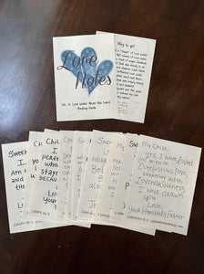 Love Notes Vol. 4 Love Notes from the Lord finding Faith Christian ministry scripture notes bible verse bible verses love note ministries stack stacks volume 4