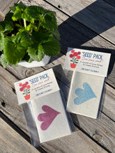 seed packs love notes mixed zinnias