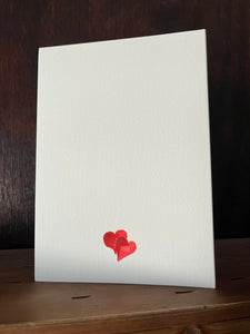 "Oh How He Loves Us" Hand-Painted Watercolor Greeting Card
