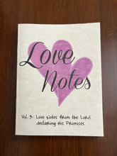Love Notes Love Note Ministries Ministry Bible Verses God's love Jesus saves Evangelism Love Note Cards Scripture Tracts Volume 3 Promises of God