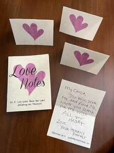 Love Notes Love Note Ministries Ministry Bible Verses God's love Jesus saves Evangelism Love Note Cards Scripture Tracts Volume 3 Promises of God