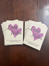 Half-Batch Bulk Order of Love Notes (10 booklets, 19 notes each)
